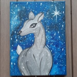 "ALWAYS" 9x12 Acrylic Canvas Painting